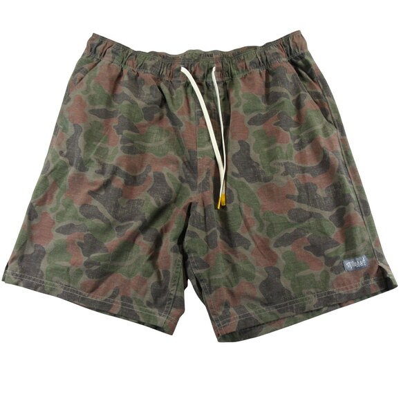 Marsh Wear Other - Marsh Wear Mens Pull On Performance Shorts XL x 8 Multicolored Camo Drawstring